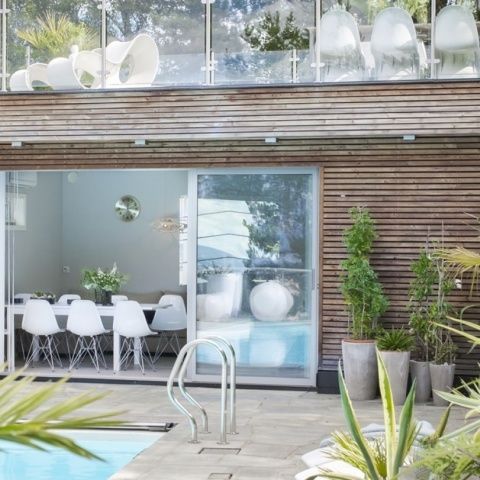 Villa mit Pool und 5 Terrassen