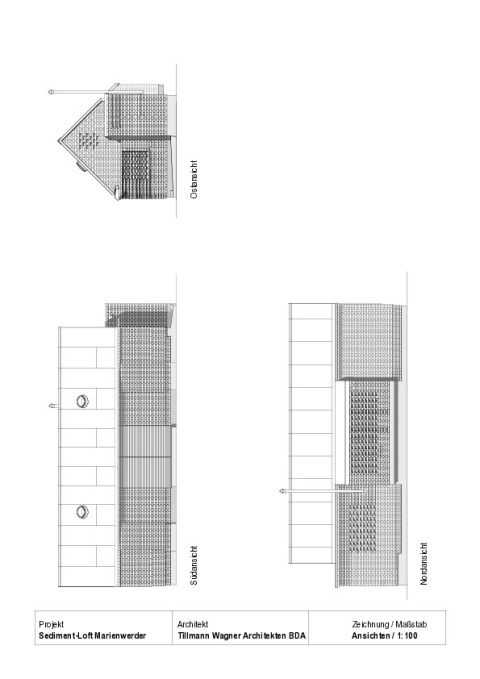 Ansichten Sediment-Loft