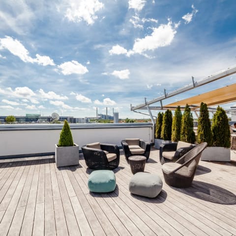 Beeindruckende Dachterrasse