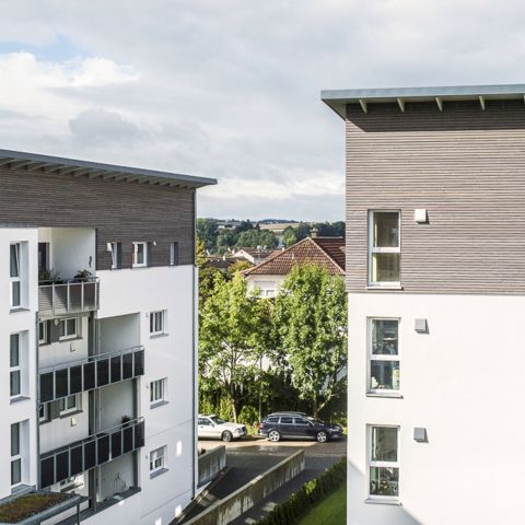 Mehrgeschossiges Holzwohngebäude von ZimmerMeisterHaus