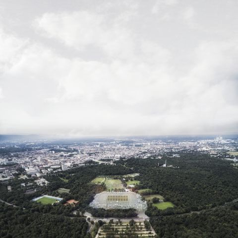 Wohnen im Wildparkstadion