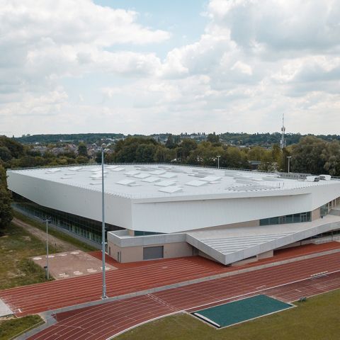 Centre d’athlétisme de LLN in Louvain-la-Neuve, Belgien