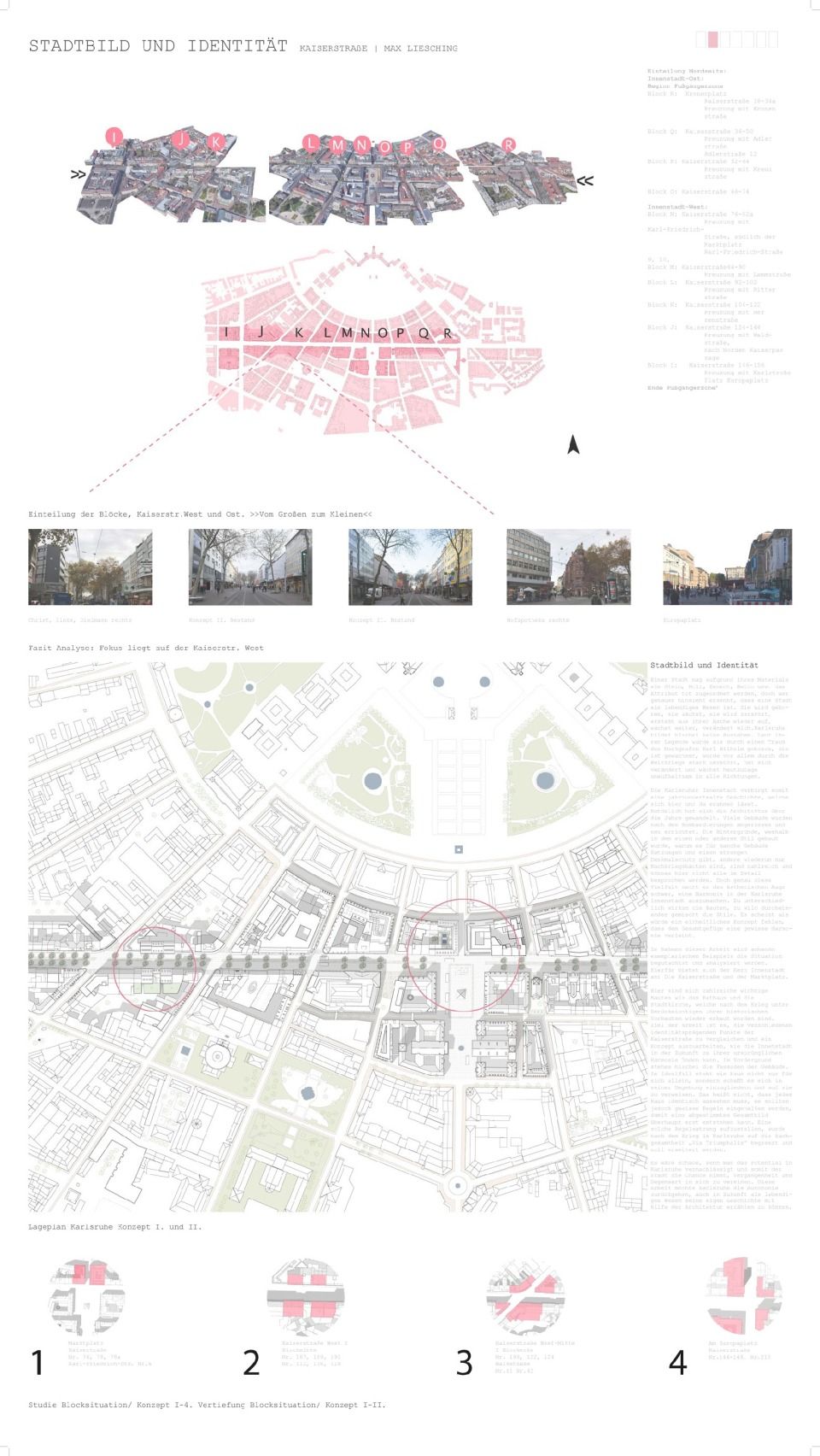 Plan III. Analyse Fassaden..