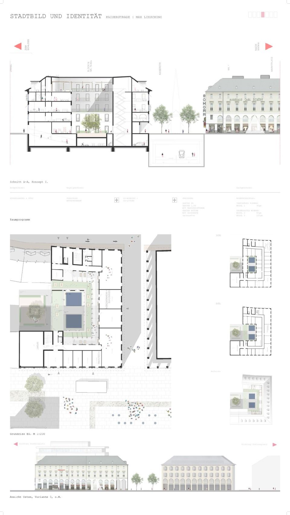 Plan V. I Konzept II,