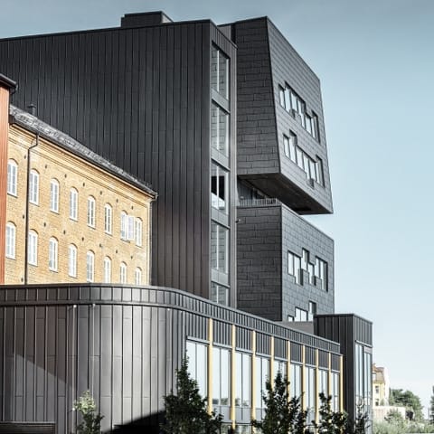 Umbau Industriemühle Fritzøe Mølle, Hammerdalen (Norwegen)