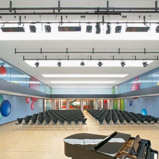 Neubau Dillmann-Aula mit Ganztagesbetreuung