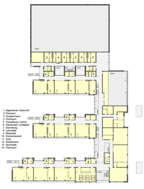 Grundriss OG - vereinfacht