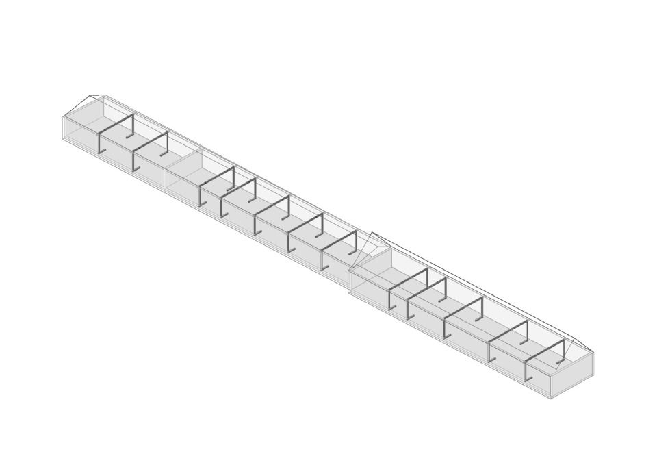 Tragwerk Axonometrie
