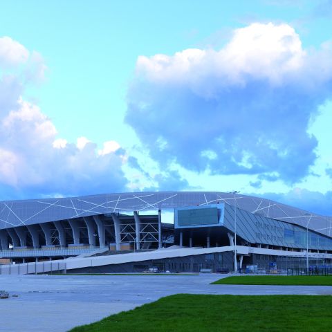 Fußballstadion  