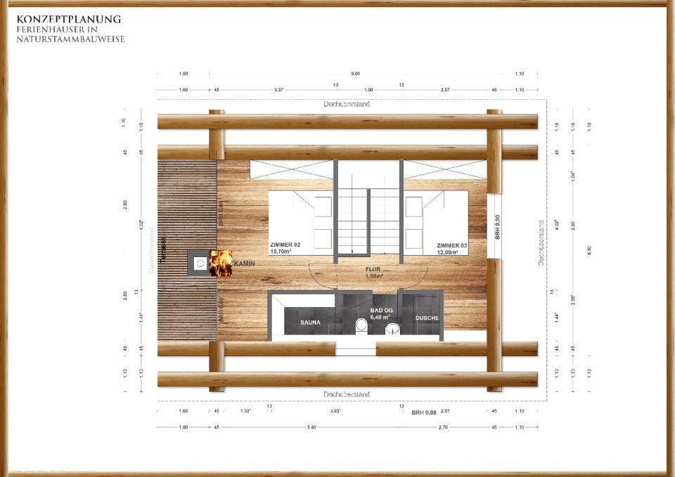 Grundriss Haus 1 OG