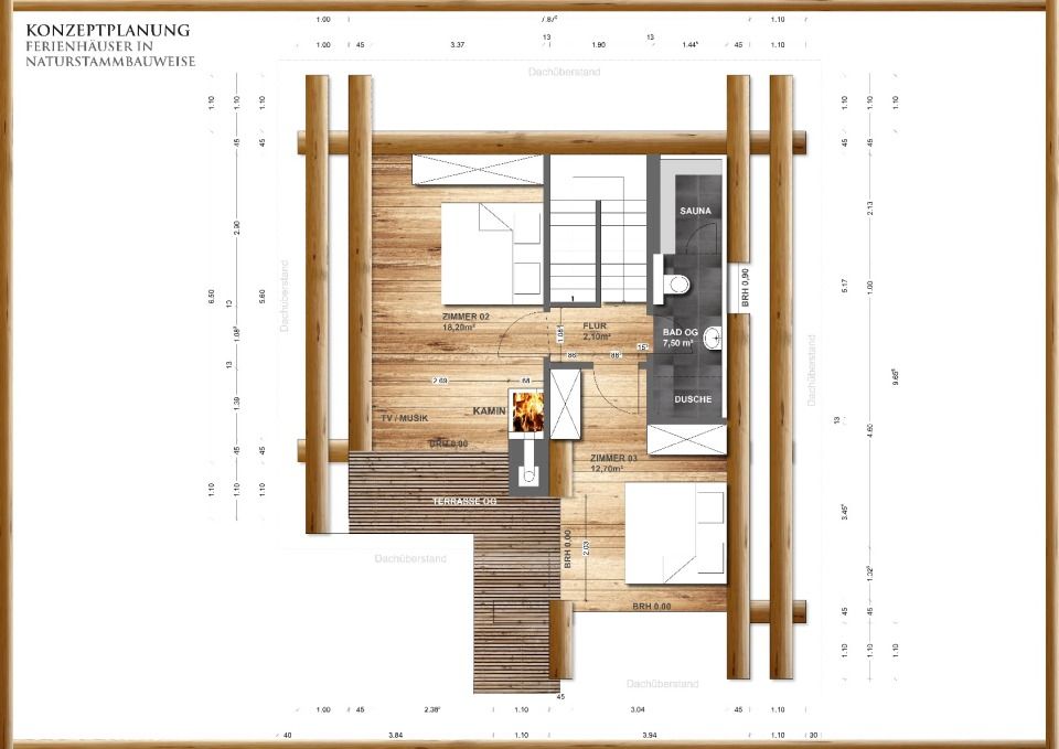 Grundriss Haus 2 OG