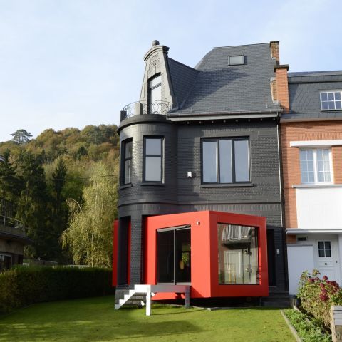 Erweiterung einer Villa in Belgien