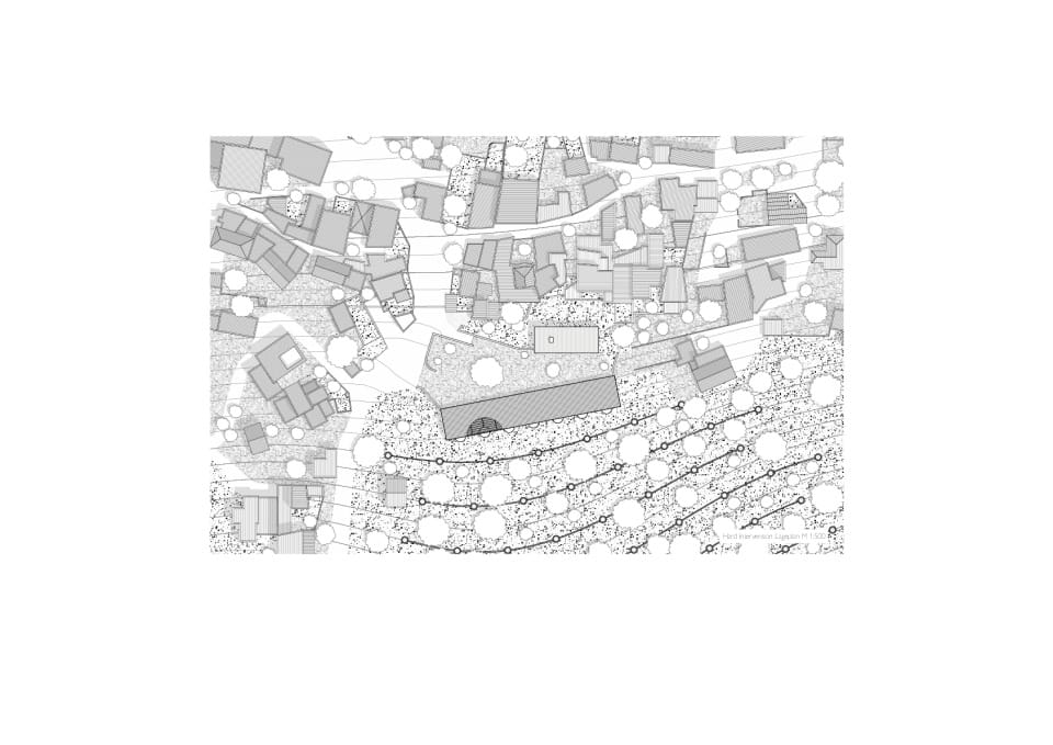 Lageplan Olivenmühle 1:500