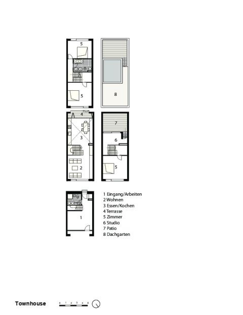 Grundrisse Townhouse