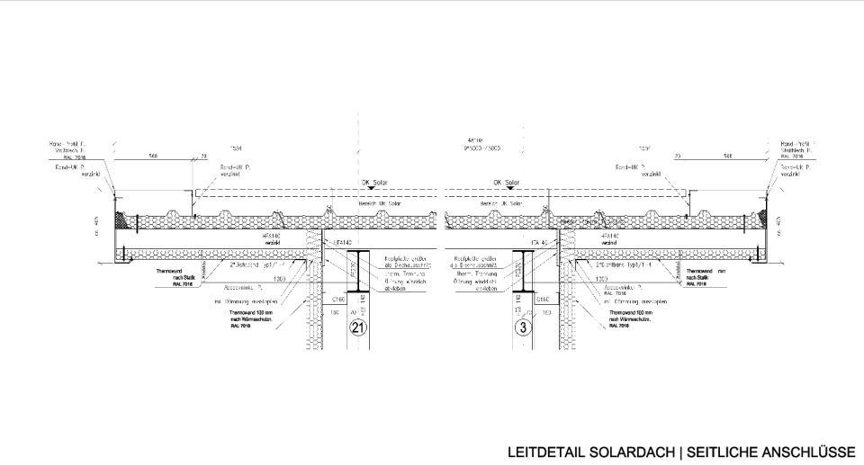 Leitdetail Dachanschluss