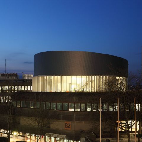 Lesesaal der Bergischen Universität Wuppertal