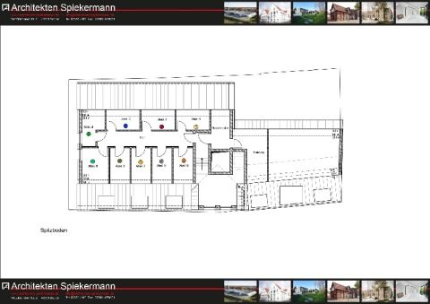 Grundriss Spitzboden