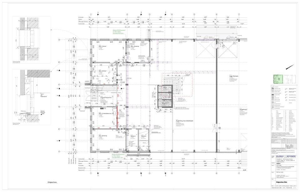 Grundriss Verwaltung EG