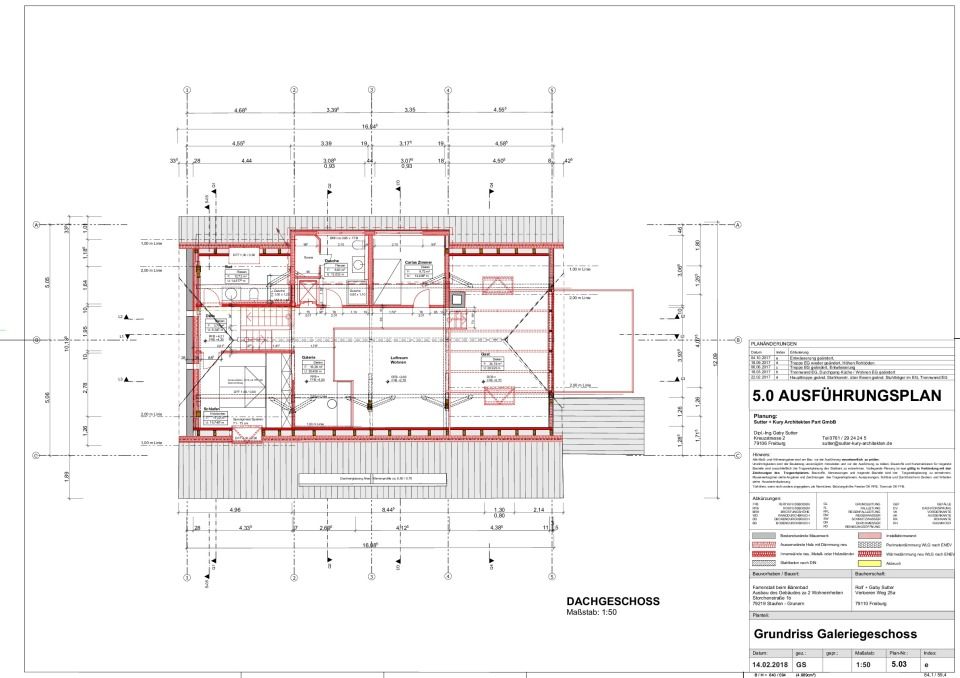 Grundriss Galeriegeschoss