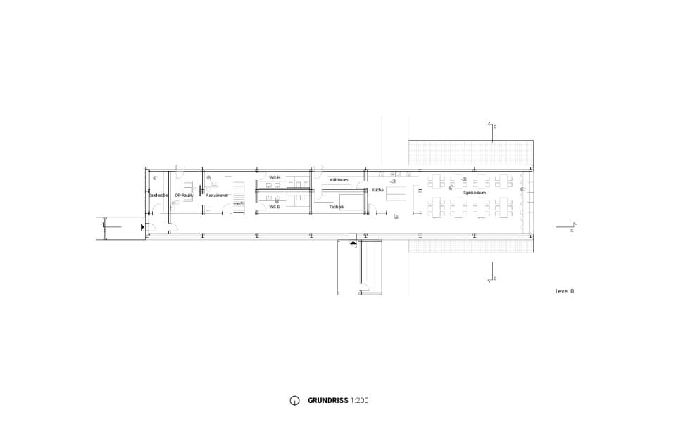 Infrastruktur Grundriss L 0