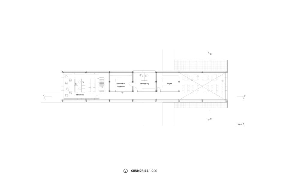 Infrastruktur Grundriss L 1