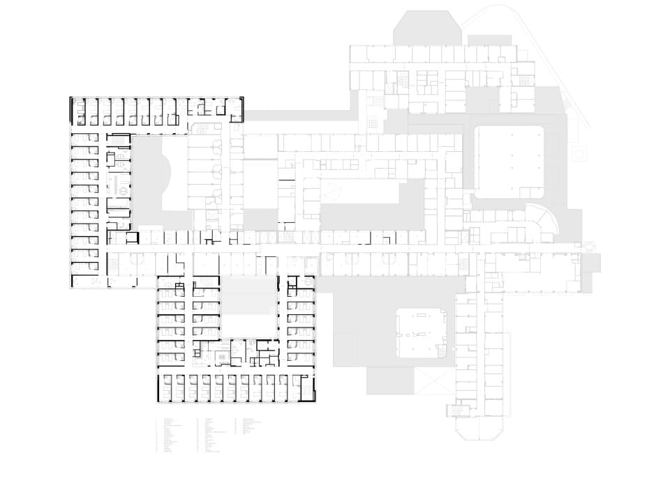 Klinikum Kulmbach | Regelgeschoss - Gesamtmaßnahme