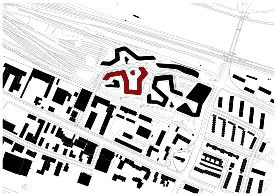 Lageplan 1:2000