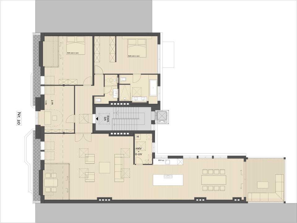 Grundriss Dachgeschoss