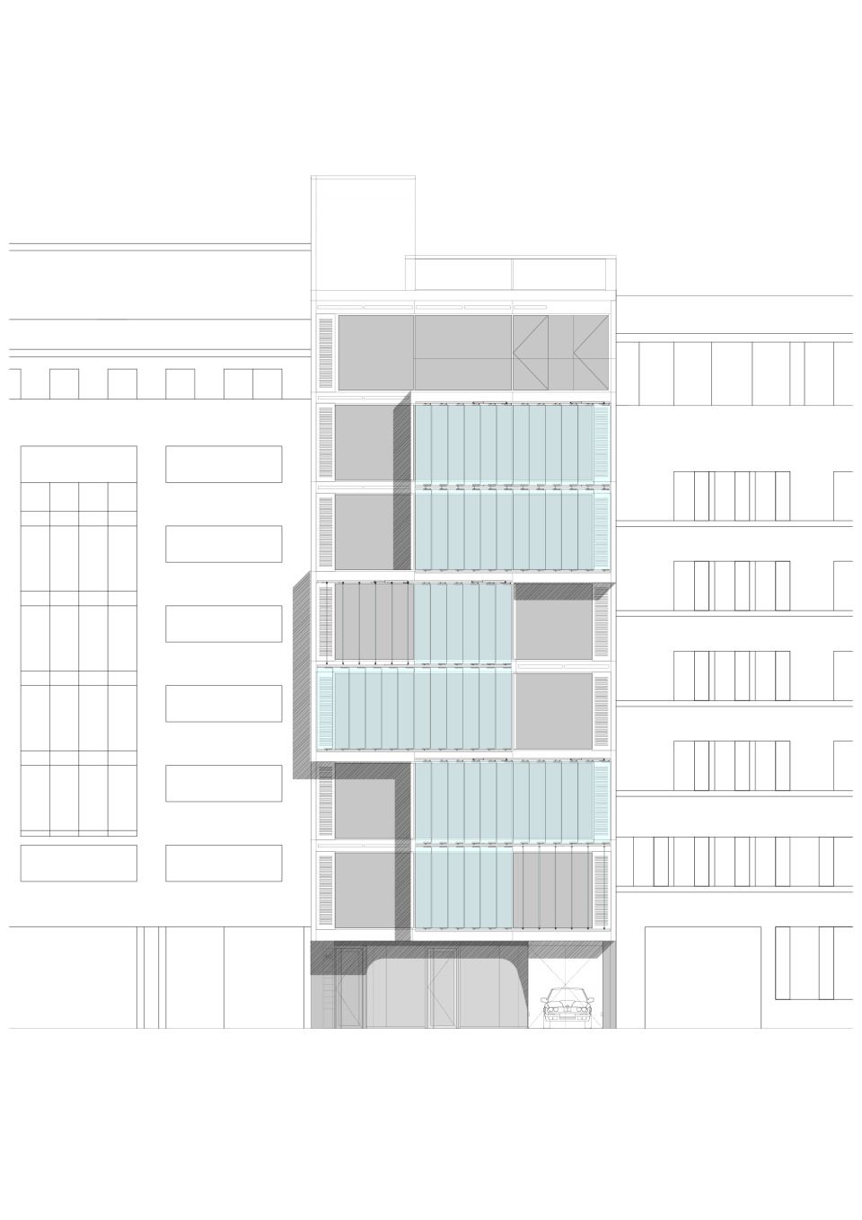 Ansicht Friedrichstrasse