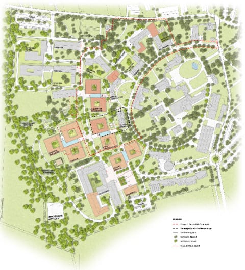 Freianlagenplan 1.-3.BA