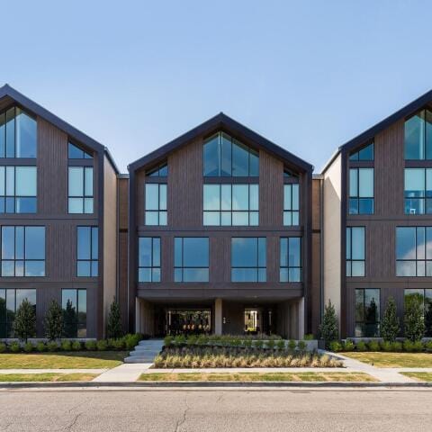 Zeitgenössische Apartments für finanzstarke Nachbarschaft in Dallas (USA) entwickelt