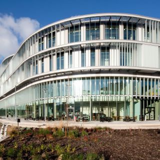Rathausgebäude der englischen Stadt Rochdale
