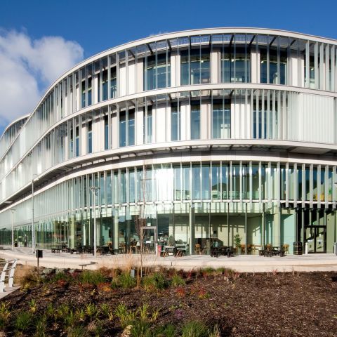 Rathausgebäude der englischen Stadt Rochdale
