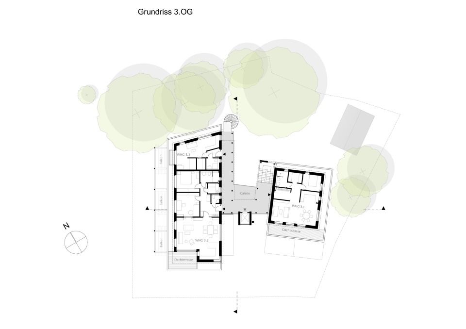 Grundriss Dachgeschoss