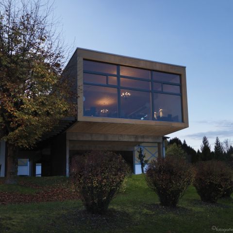 Panoramablick in den Hausruckwald