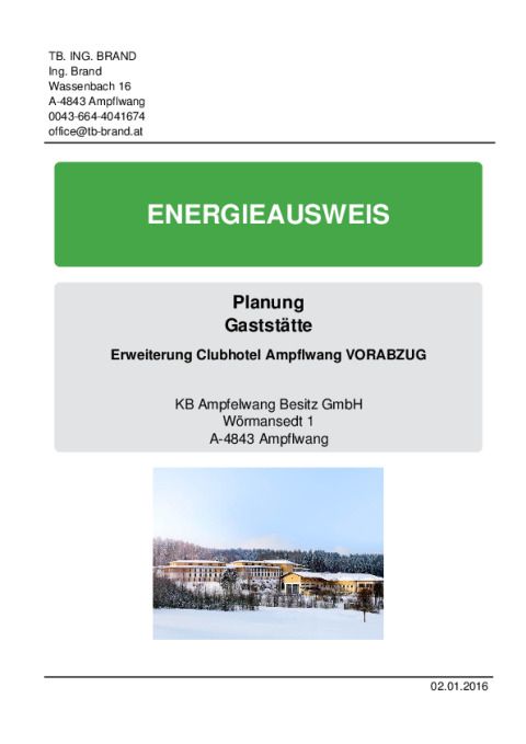 Energieausweis