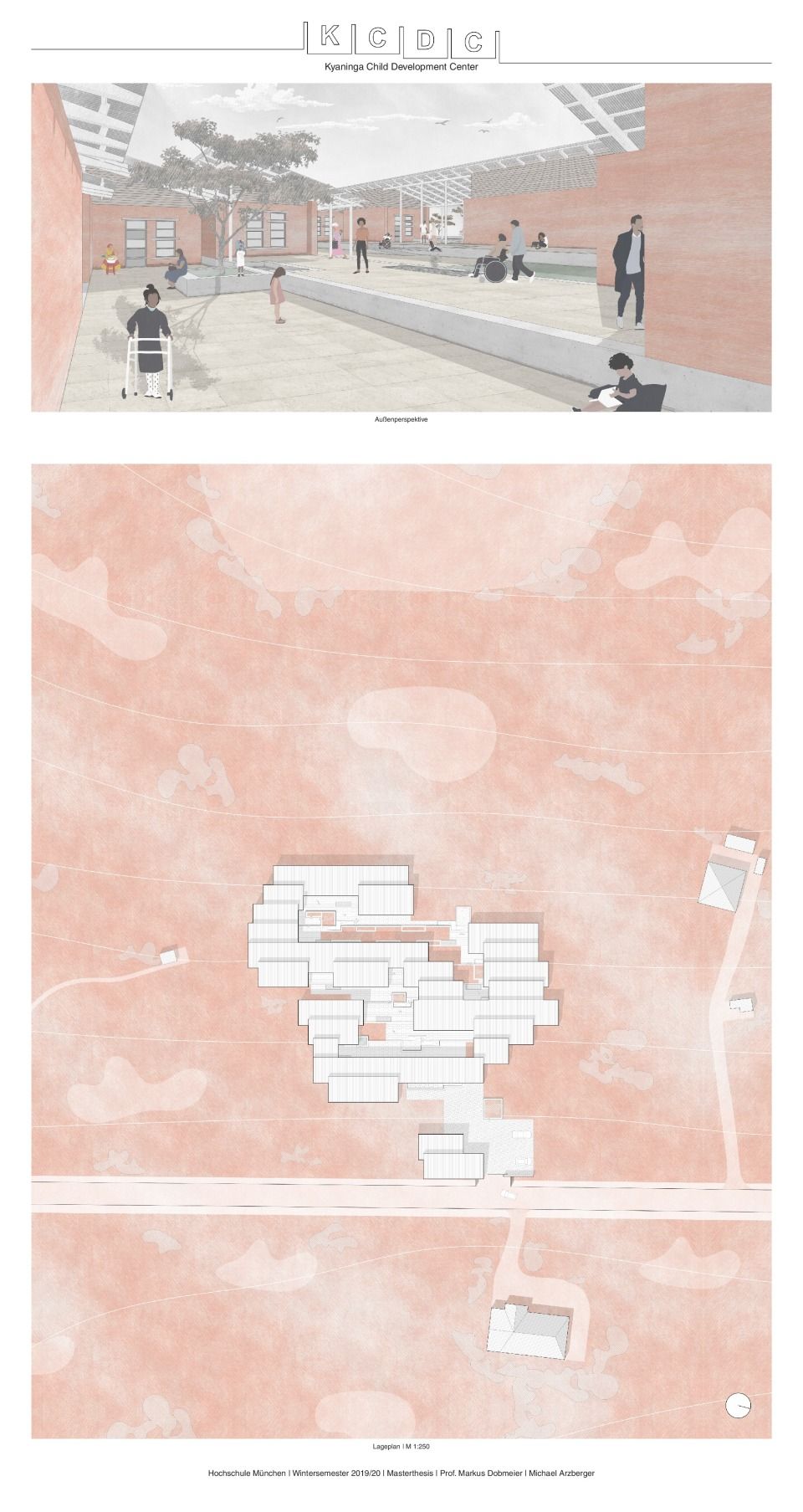Perspektive / Lageplan
