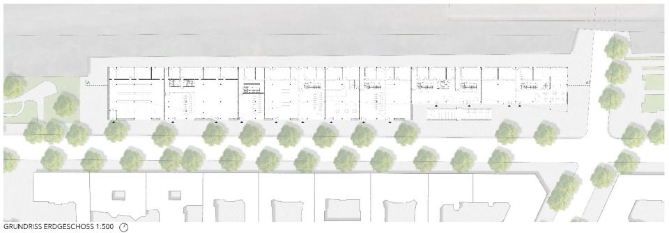 Grundriss Erdgeschoss 1:500