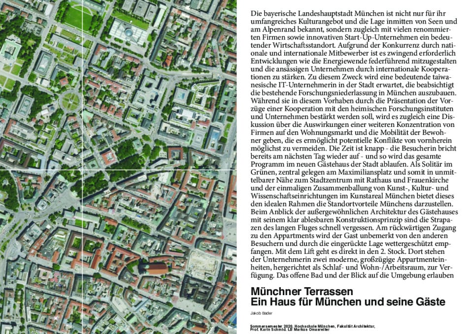 Nutzungsbeschreibung mit Luftbild