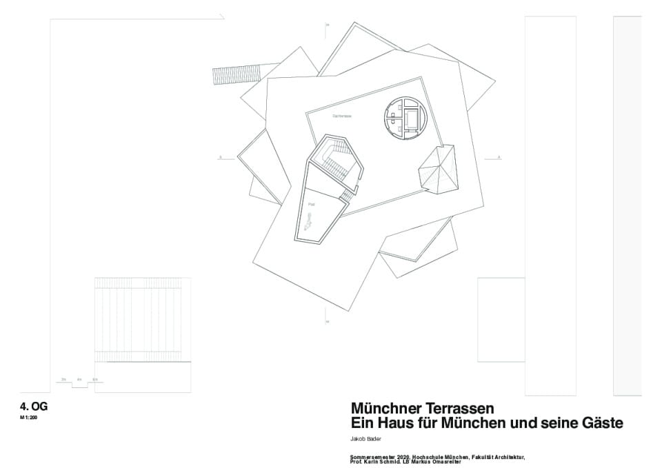 4. Obergeschoss (Dachterrasse)