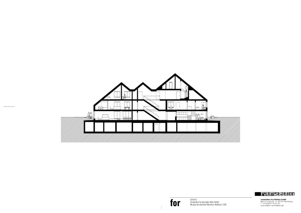 Neubau Schnitt 2