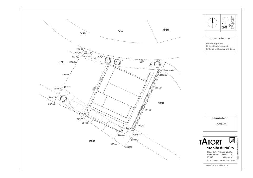 Lageplan Durchblick