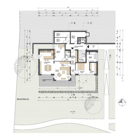 Grundriss Erdgeschoss