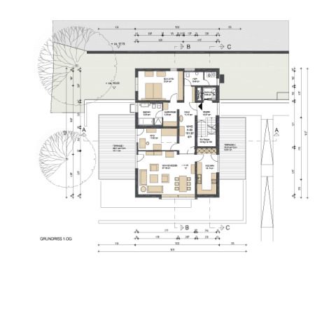 Grundriss Obergeschoss 1