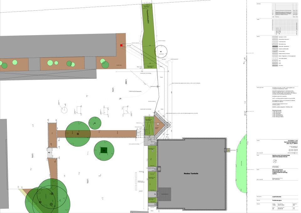 Freiflächenplan