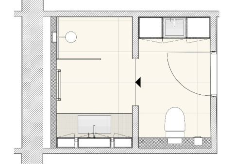 Grundriss Bad