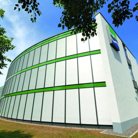 Verwaltungsgebäude der Wirtschaftsbetriebe in Mainz-Mombach