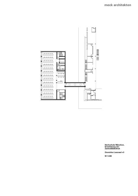 Grundriss Lesesaal