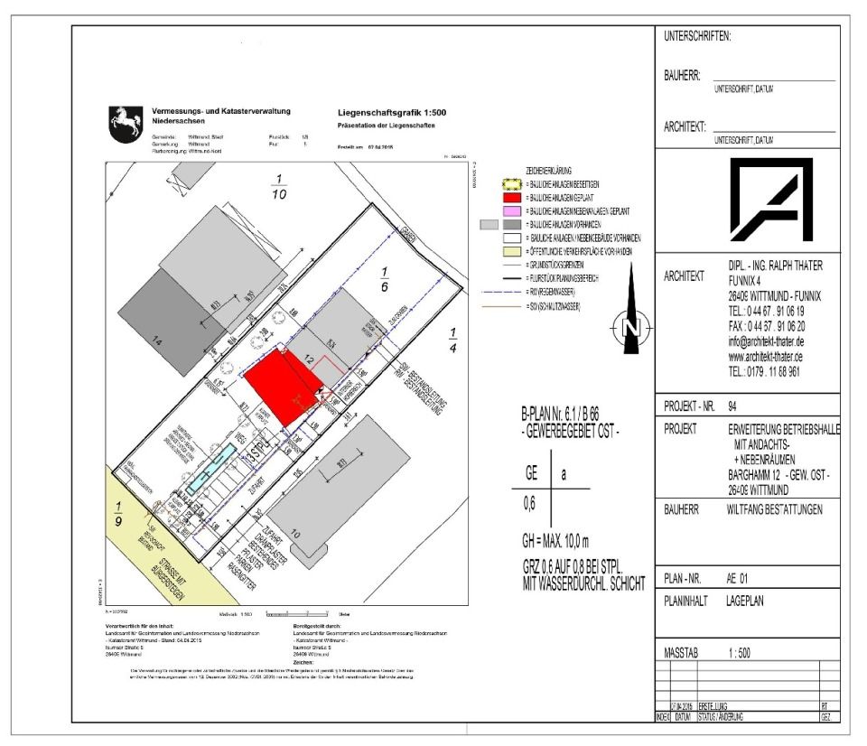 Lageplan