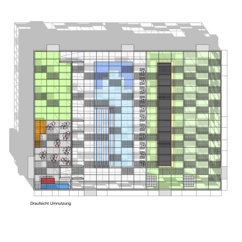 Grid - Umnutzung eines Parkhauses